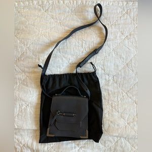 Mackage navy bag, slightly worn